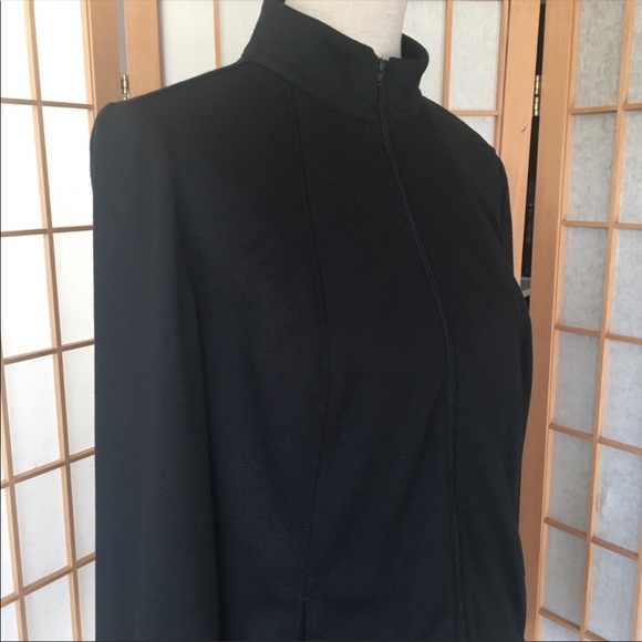 Chico’s Weekends Black Activewear Jacket SZ 1 (M/8) - Picture 6 of 8